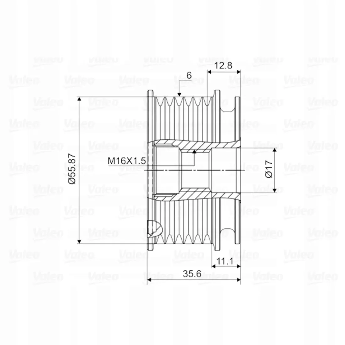 kolo-pasowe-alternatora-valeo-588032