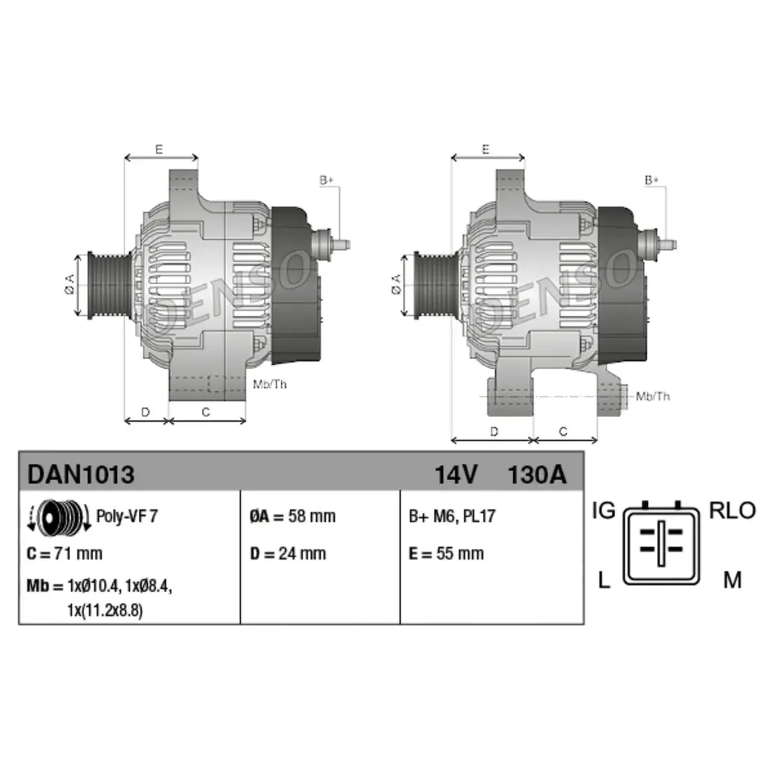 alternator-denso-dan1013