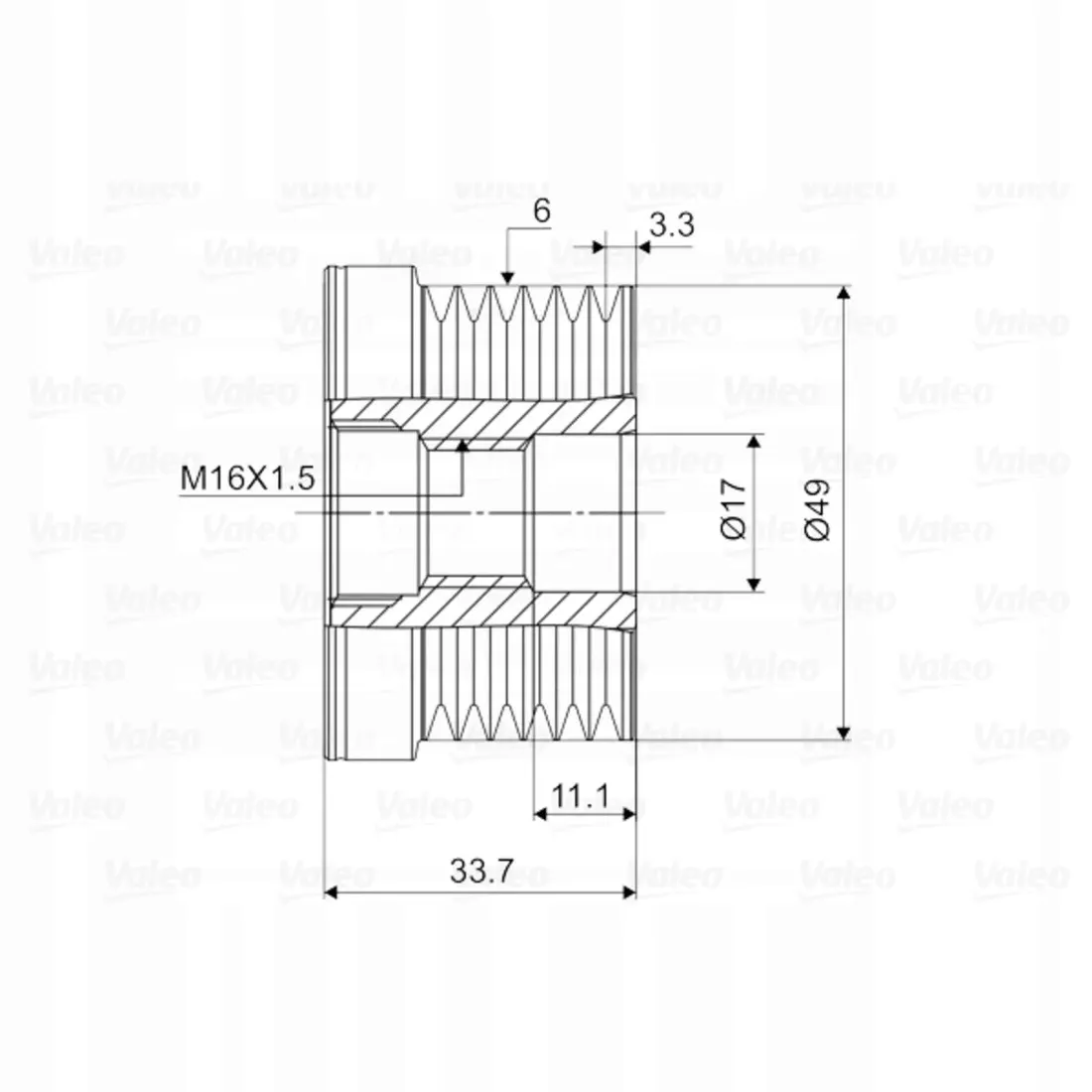 kolo-pasowe-alternatora-valeo-588036
