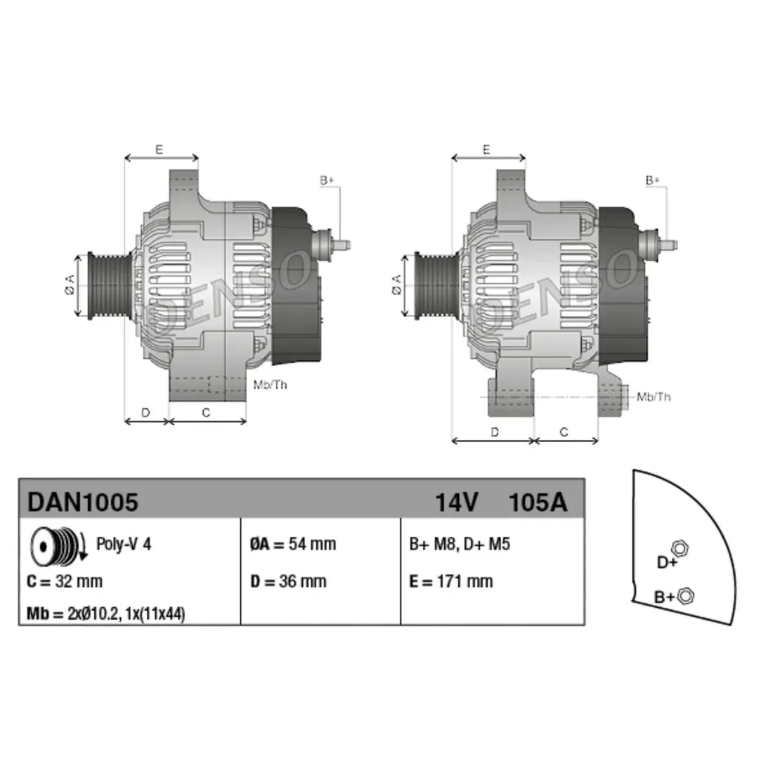 alternator-denso-dan1005
