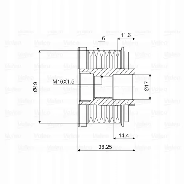 kolo-pasowe-alternatora-valeo-588055-typ-samochodu-samochody-osobowe