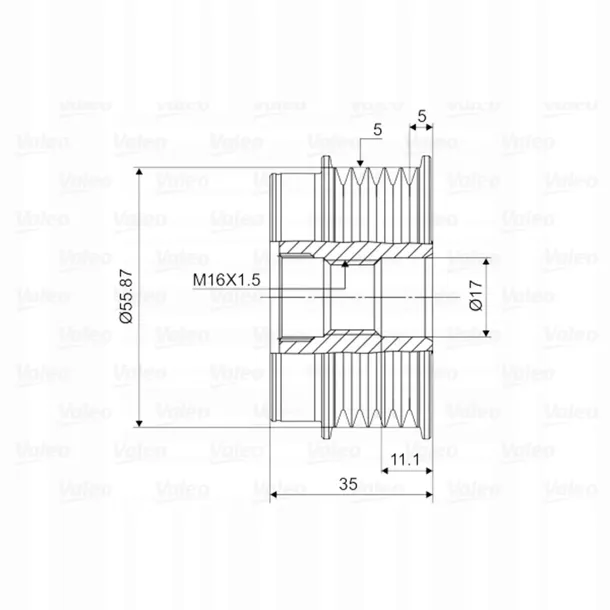 kolo-pasowe-alternatora-valeo-588008-typ-samochodu-samochody-osobowe