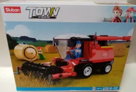 klocki-sluban-b0779-czerwony-kombajn-229el