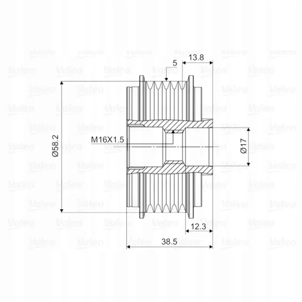 kolo-pasowe-alternatora-valeo-588037-typ-samochodu-samochody-osobowe