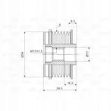 kolo-pasowe-alternatora-valeo-588012-typ-samochodu-samochody-osobowe