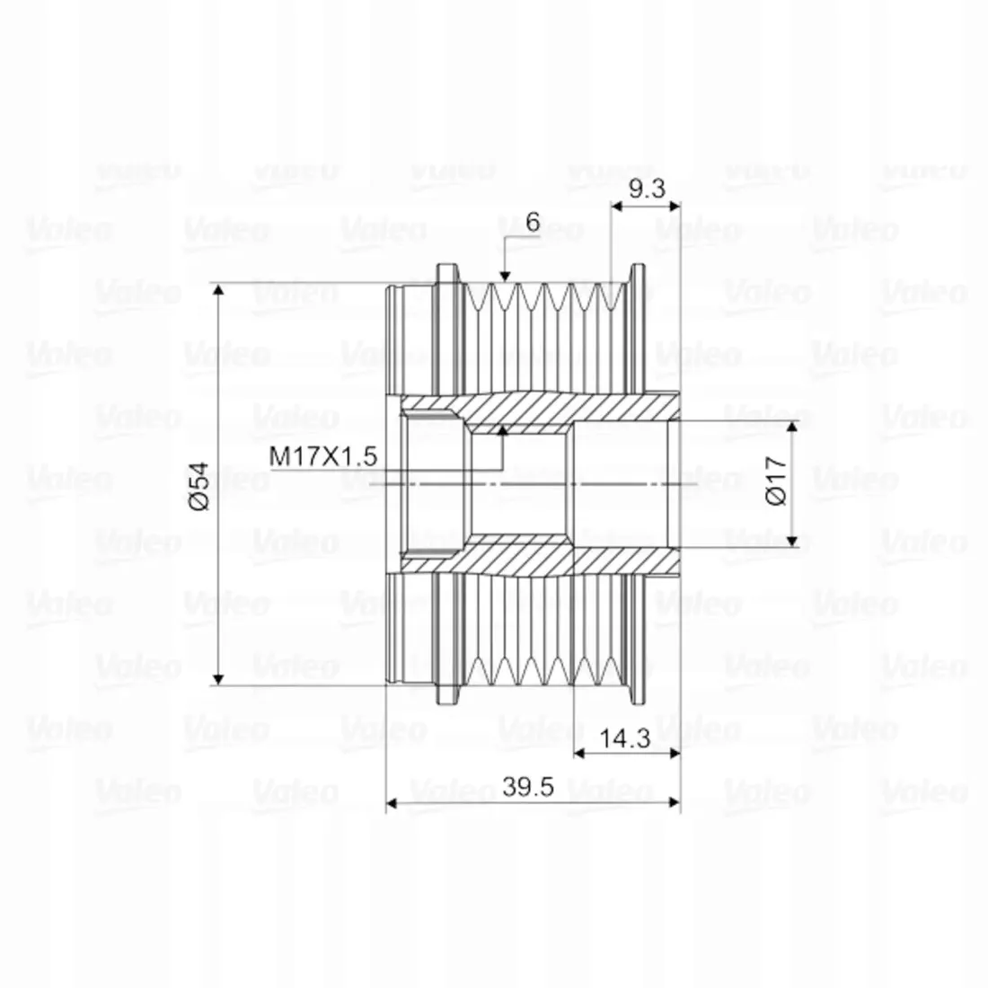 kolo-pasowe-alternatora-valeo-588012