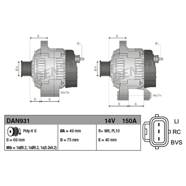 alternator-ford-c-max-focus-ii-05-12-prad-ladowania-alternatora-150-a