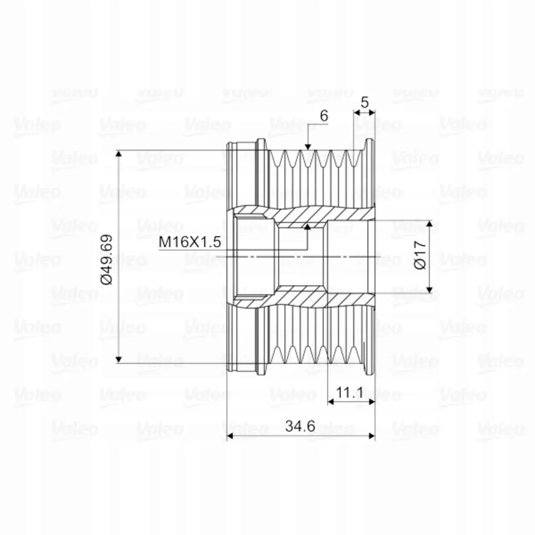 kolo-pasowe-alternatora-valeo-588018