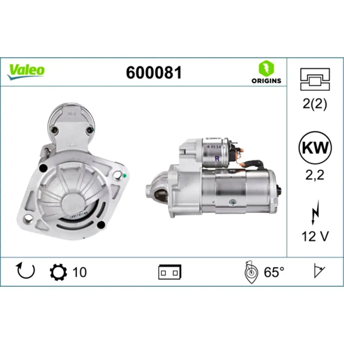 rozrusznik-valeo-600081
