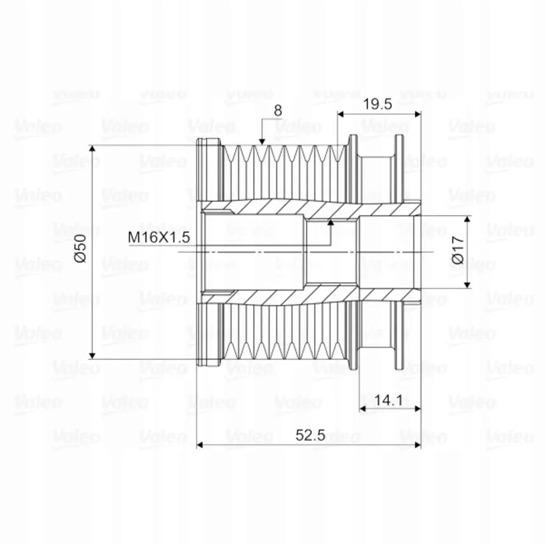 kolo-pasowe-alternatora-valeo-588093