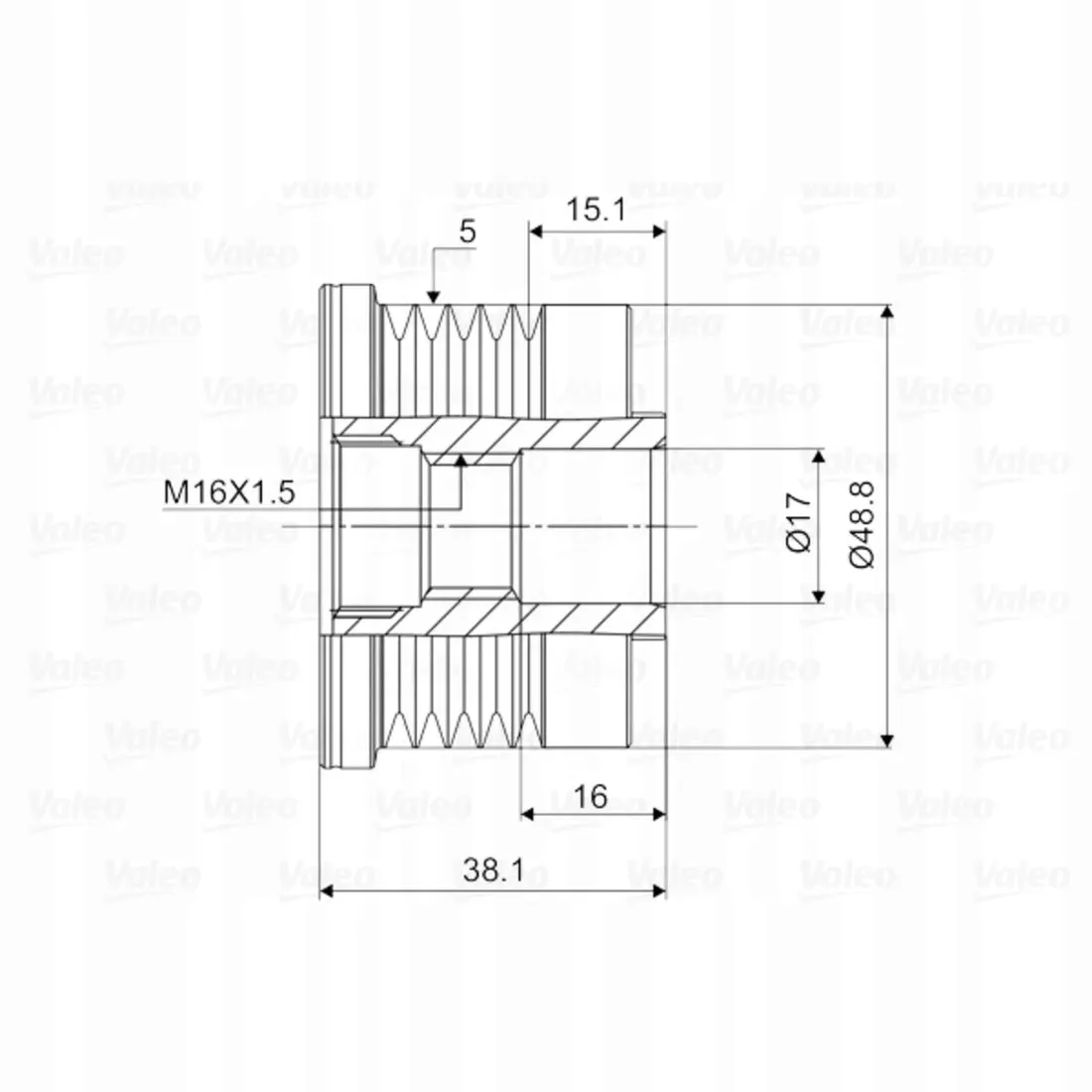 kolo-pasowe-alternatora-valeo-588038