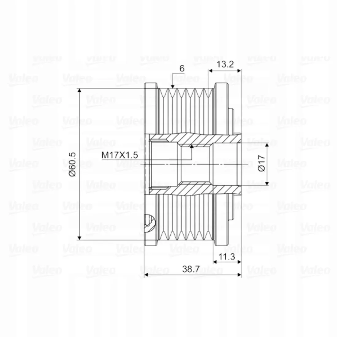 kolo-pasowe-alternatora-valeo-588089