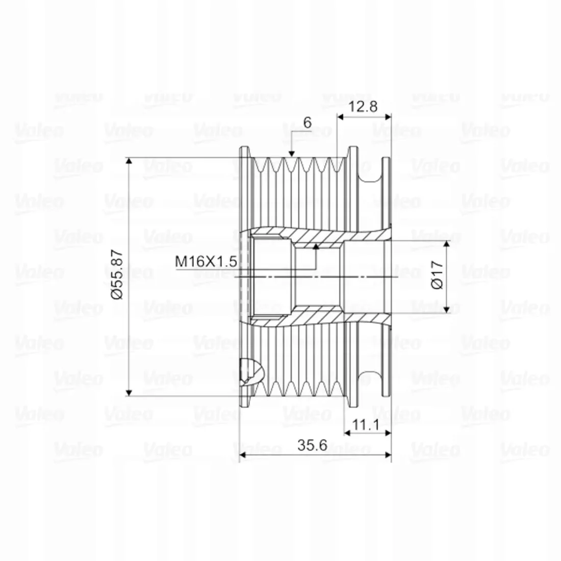 kolo-pasowe-alternatora-valeo-588032