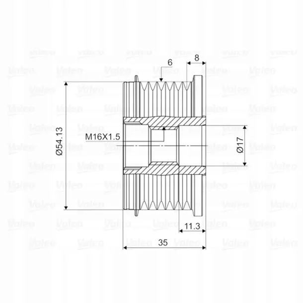 kolo-pasowe-alternatora-valeo-588003-typ-samochodu-samochody-osobowe