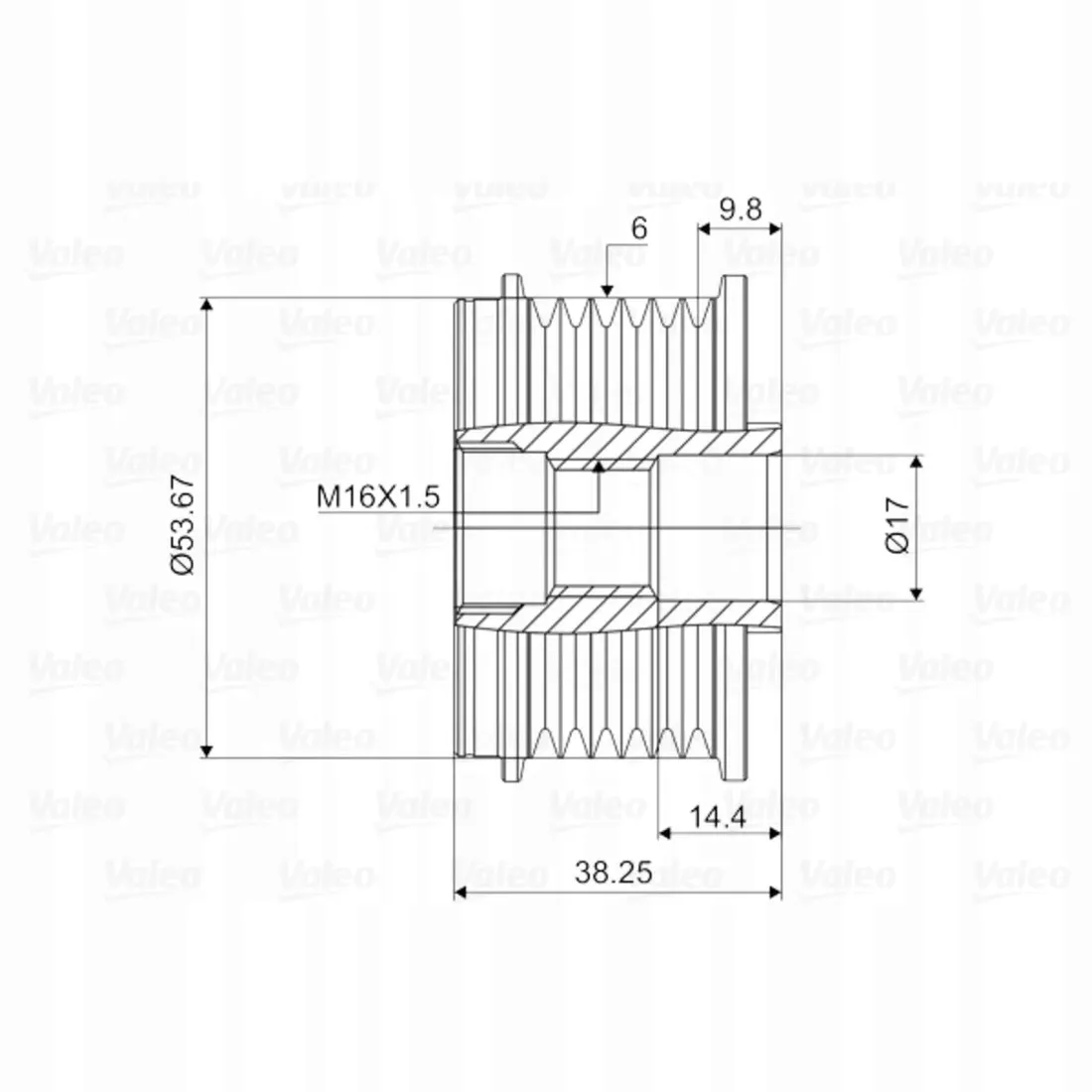 kolo-pasowe-alternatora-valeo-588028