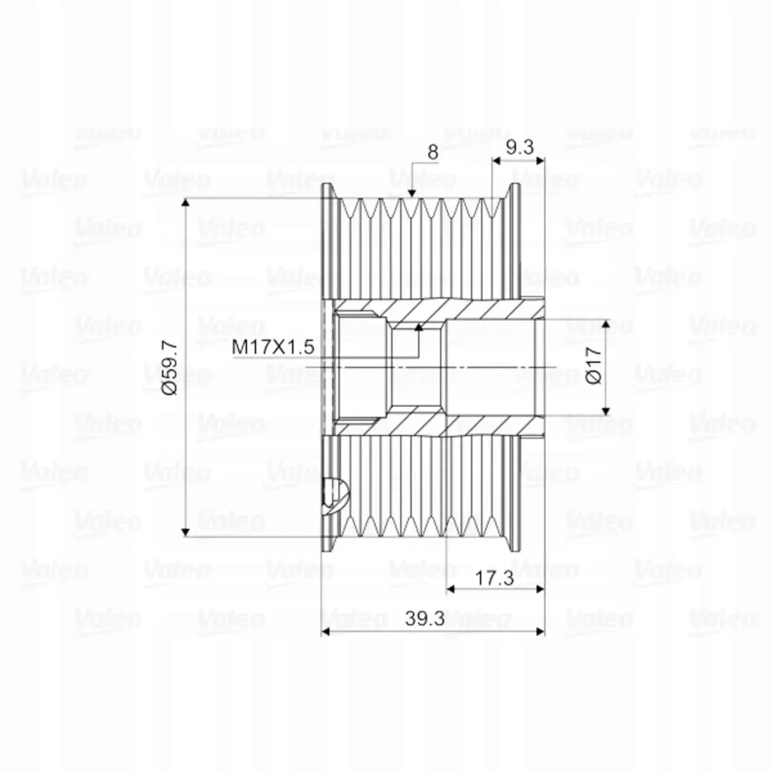 kolo-pasowe-alternatora-valeo-588053