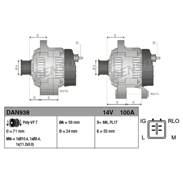 alternator-denso-dan938-prad-ladowania-alternatora-100-a
