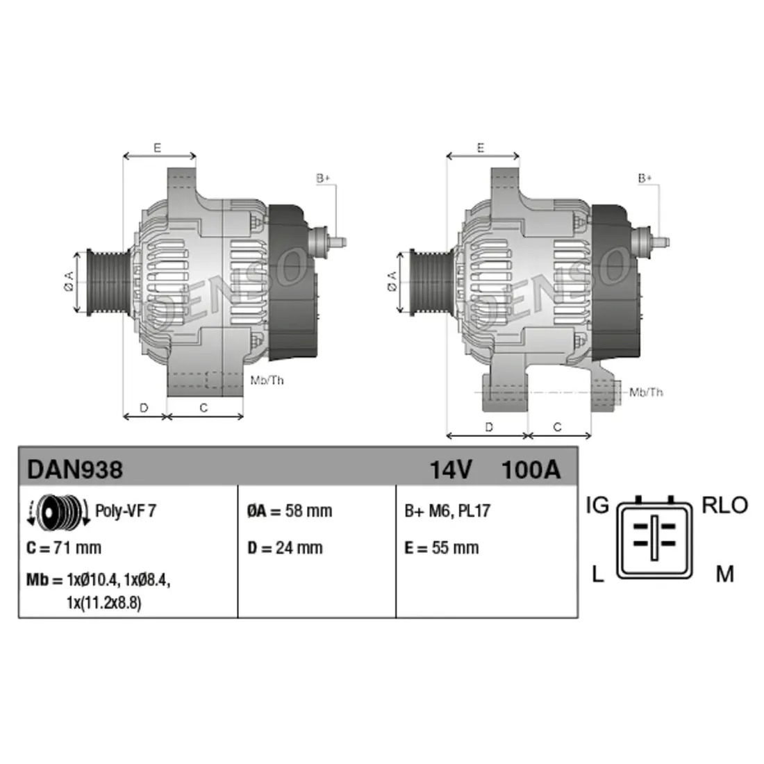 alternator-denso-dan938