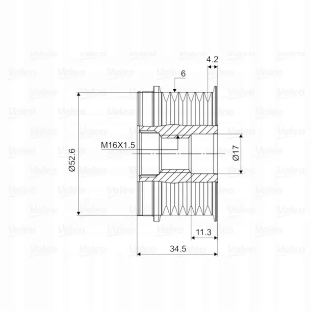 kolo-pasowe-alternatora-valeo-588074-typ-samochodu-samochody-osobowe