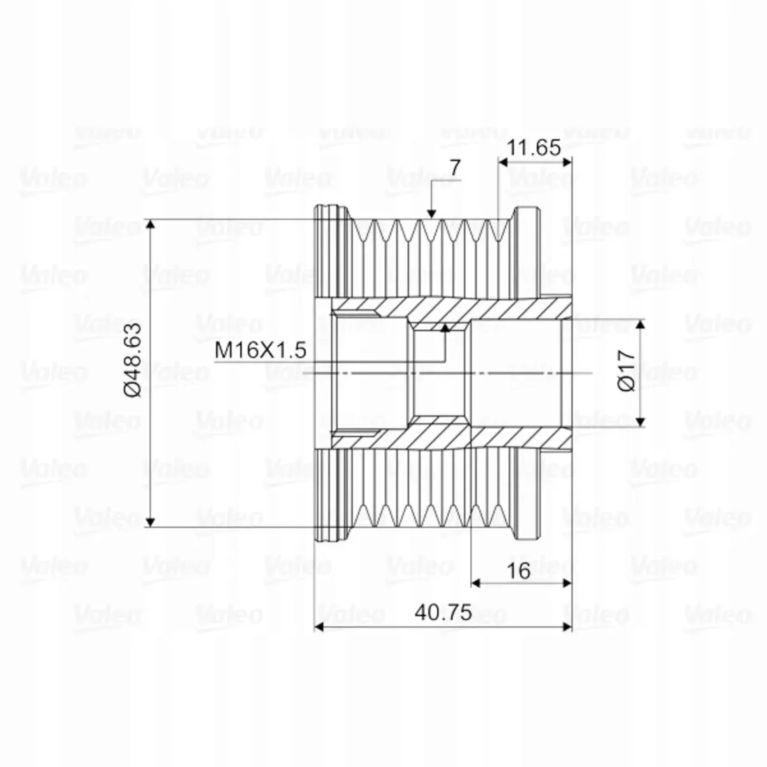 kolo-pasowe-alternatora-valeo-588027