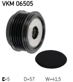 kolo-pasowe-alternatora-skf-vkm-06505-producent-czesci-skf