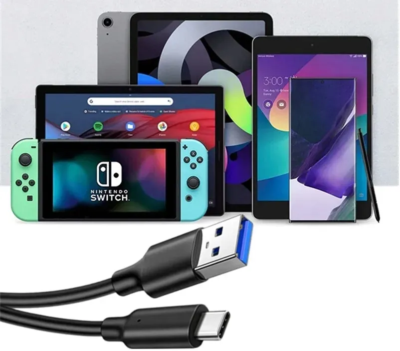 kabel-usb-c-3-1-usb-a-quick-charge-10gbps-20v3a-stan-nowy