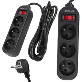 listwa-zasilajaca-przedluzacz-ledlux-z-3-gniazdami-i-przewodem-o-dlugosci-3m