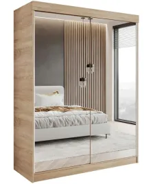 szafa-przesuwna-2-drzwiowa-140-x-205-cm-dab-sonoma-lustro-p-garderoba