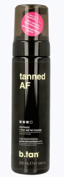 b-tan-tanned-af-pianka-samoopalajaca-200ml-stan-nowy-typ-karnacji-kazda