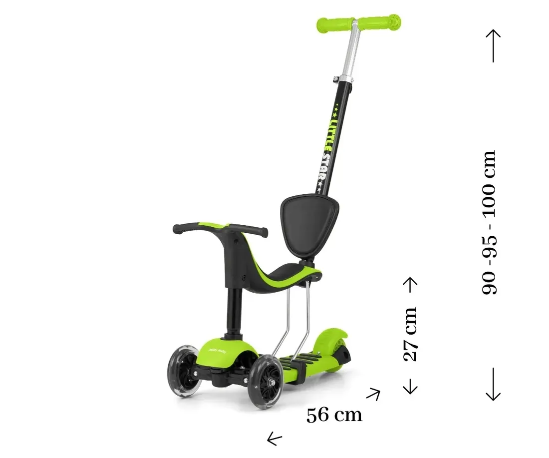 scooter-little-star-green