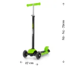 scooter-little-star-green-hamulec-tak
