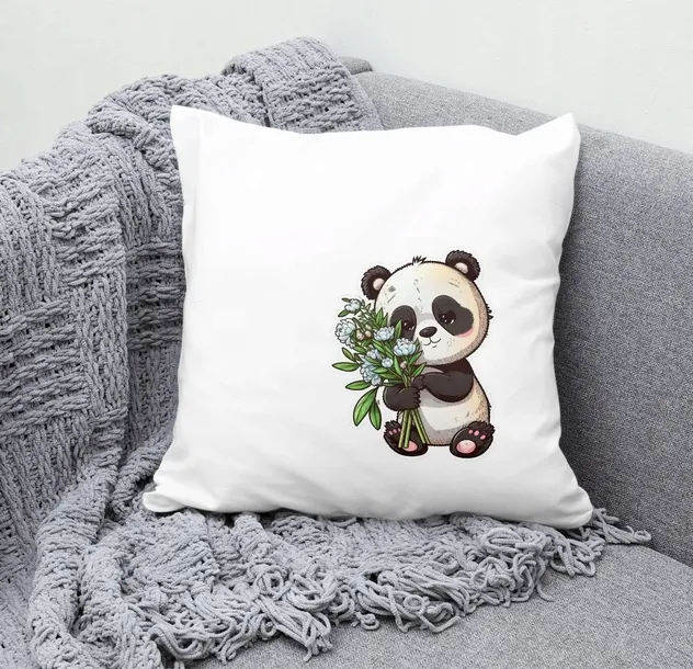 poduszka-biala-panda-05-prezent-wzory-stan-nowy