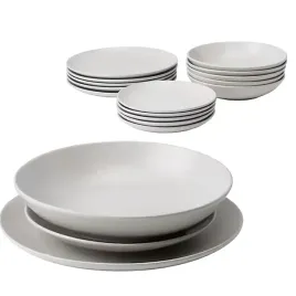 zestaw-zastawa-stolowa-serwis-18-szt-matowy-jasnoszary-mikrofalowka