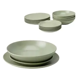 zestaw-zastawa-stolowa-serwis-18-szt-matowy-zielony-mikrofalowka