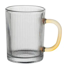 kubek-szklany-350-ml-sun-ryflowane-szklo-mocny-kolorowy-uchwyt