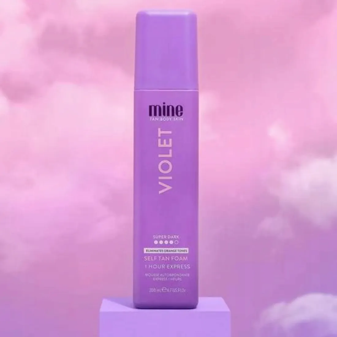 minetan-violet-pianka-samoopalajaca-200ml-stan-nowy