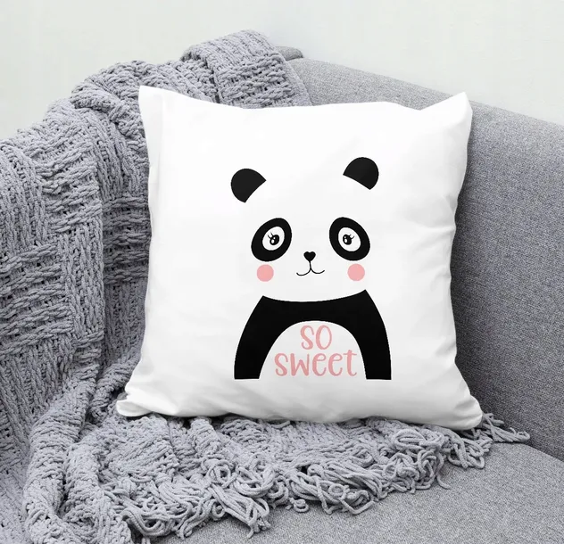 poduszka-biala-panda-03-prezent-wzory-stan-nowy