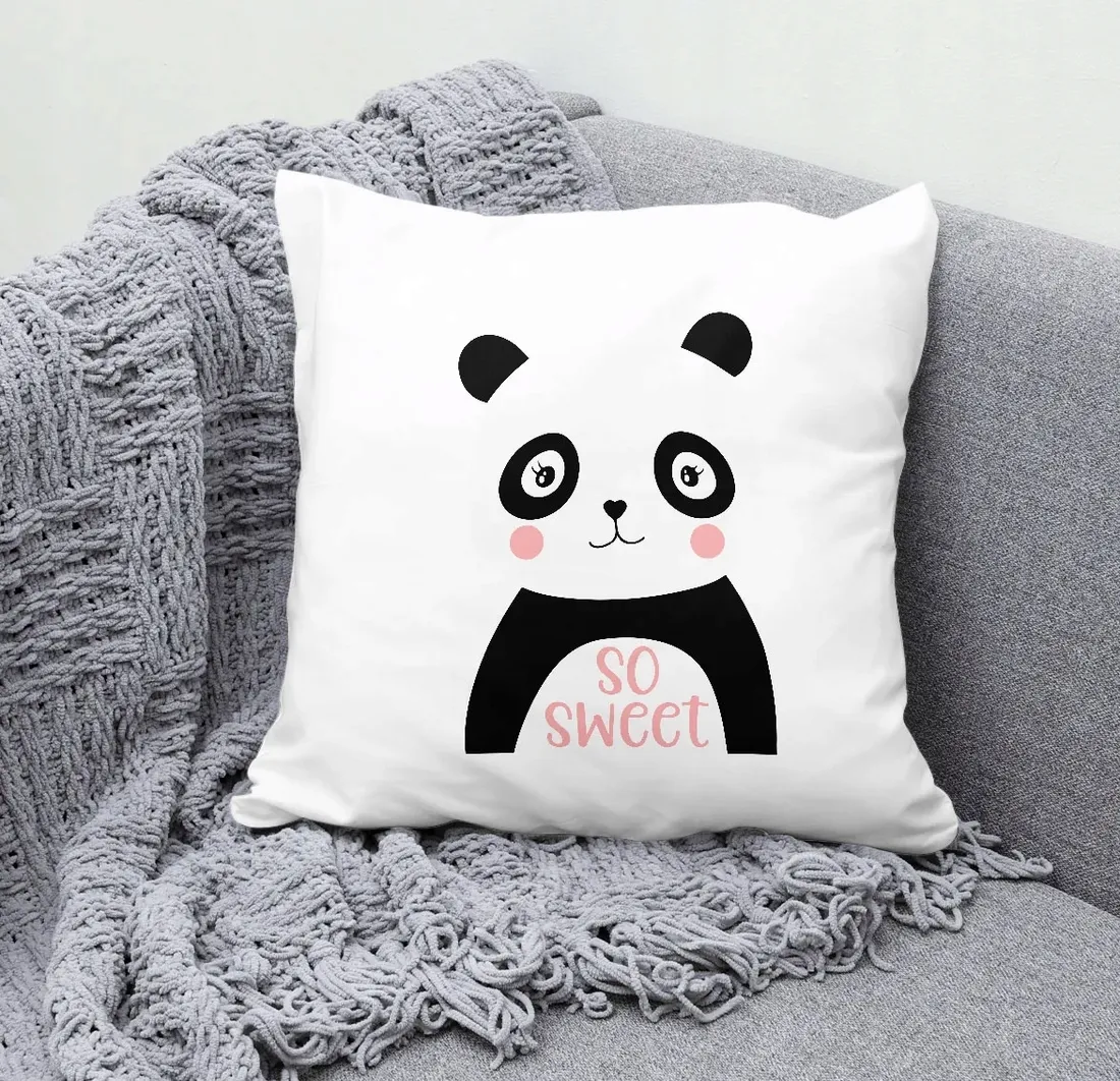 poduszka-biala-panda-03-prezent-wzory-stan-nowy