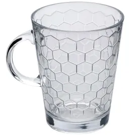 kubek-szklany-dunal-390-ml-herbata-kawa-wzor-plastrow-miodu