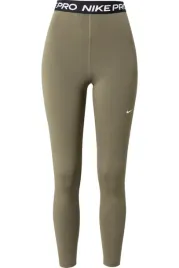 legginsy-damskie-nike-pro-sportowe-khaki-r-s