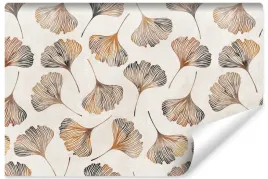 fototapeta-do-sypialni-delikatne-liscie-botanika-styl-retro-natura-450x300