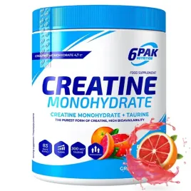 6pak-kreatyna-monohydrat-wydolnosc-500g-grejpfrut