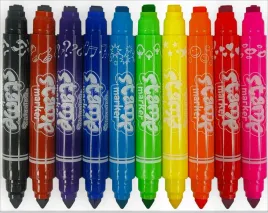 colorino-flamastry-pisaki-szkolne-10-kolorow-dwustronne-pieczatki