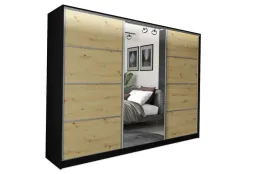 pakowna-szafa-przesuwna-vip-180-cm-artisan-z-lustrem-srebrne-paski