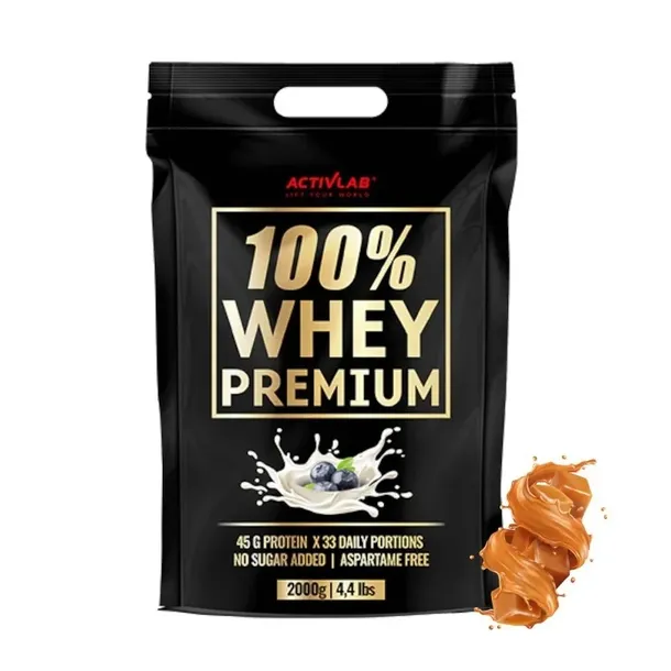 Activlab 100% Whey Premium 2000g Krówka Toffi