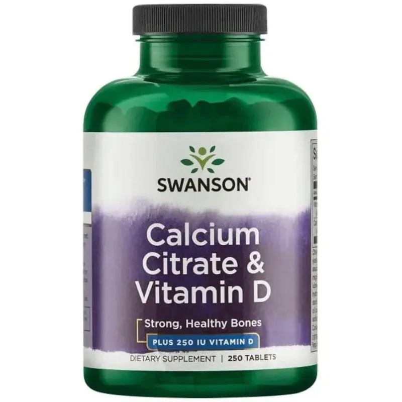 swanson-cytrynian-wapnia-witamina-d3-250-tabletek