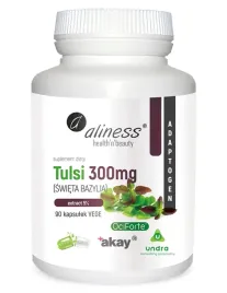 aliness-tulsi-300mg-swieta-bazylia-ekstrakt-5percent-odpornosc-90-kapsulek