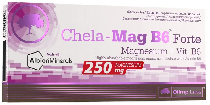 Olimp Suplement diety Laboratories Chela-Mag B6 Forte kapsułki 60 szt