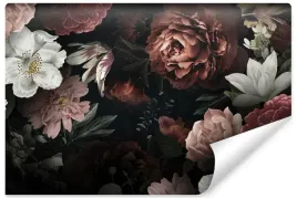 fototapeta-do-jadalni-kwiaty-piwonie-roze-natura-styl-glamour-450x300