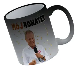 kubek-magiczny-czarny-tusk-moj-bohater-wiele-smiesznych-wzorow